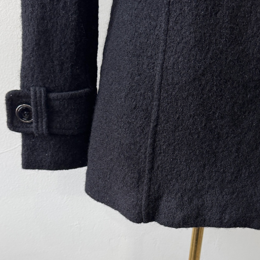 Sandro Sportswear 100% Wool Double-Breasted Peacoat – Size Small - Picture 6 of 13
